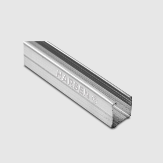 Perfil montante para cielorrasos HARSEN® 35mm x 3mtrs