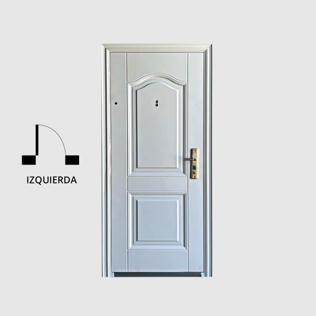 Puerta Exterior Seguridad 28 kilos Harsen® Blanca