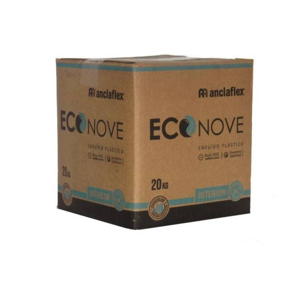 enduido interior plástico blanco mate 20 kg anclaflex