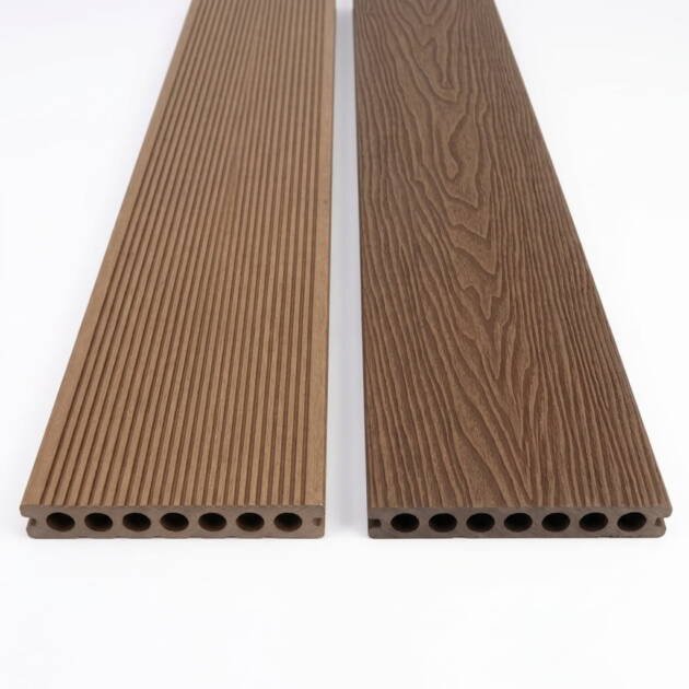 revestimiento deck marrón claro uso exterior pisos y paredes