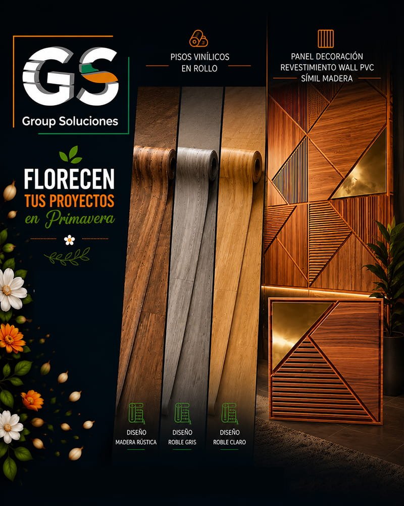 banner móvil cielorraso pvc group soluciones